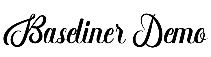 Baseliner Demo  font caratteri gratis