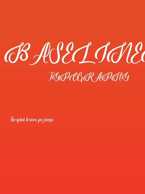 Baseliner Demo Poster