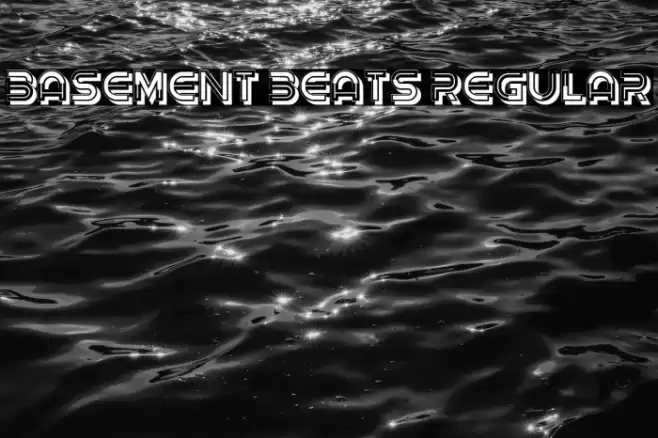 Basement Beats Regular Font examples