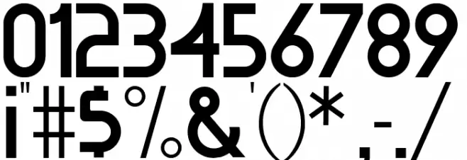 Basement Font OTHER CHARS