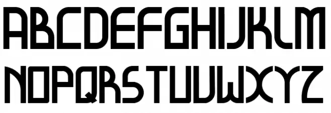 Basement Font UPPERCASE