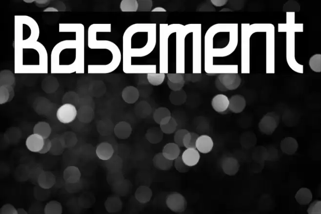 Basement Font examples