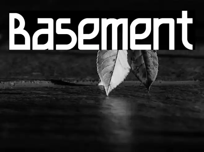 Basement Font examples