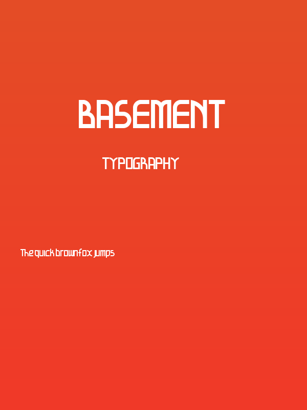 Basement Poster