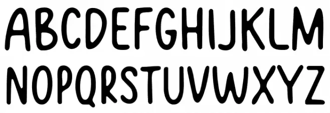 Basesans Schriftart Groß