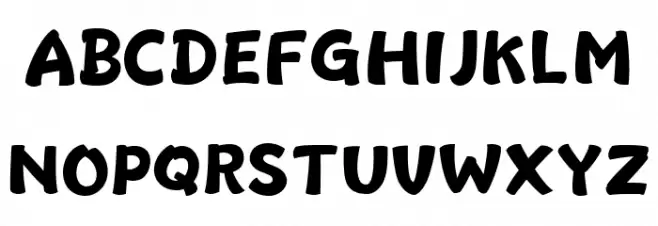 Bashing Regular Font Litere mici