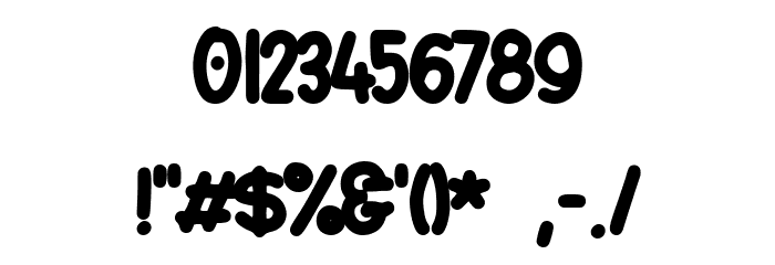 Bashirah Font OTHER CHARS