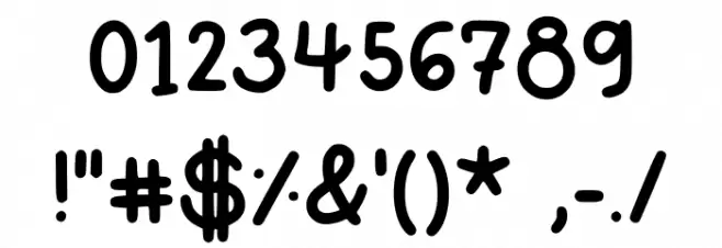 Basic Bitch _ Bold Regular Fonte OUTROS PERSONAGENS