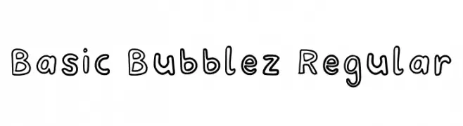 Basic Bubblez Regular 