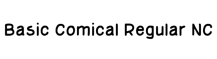 Basic Comical Regular NC Font