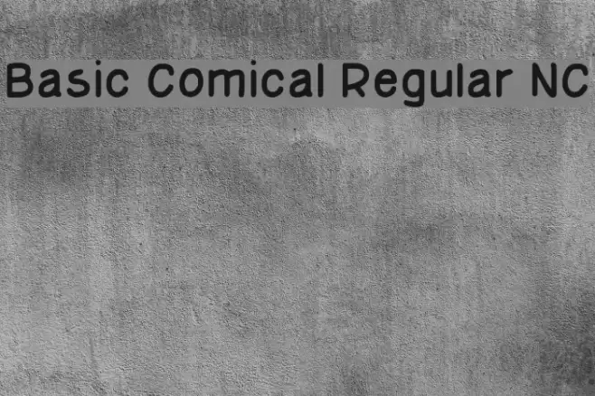 Basic Comical Regular NC Polices examples