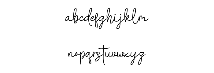 Basic Confident Demo Font LOWERCASE