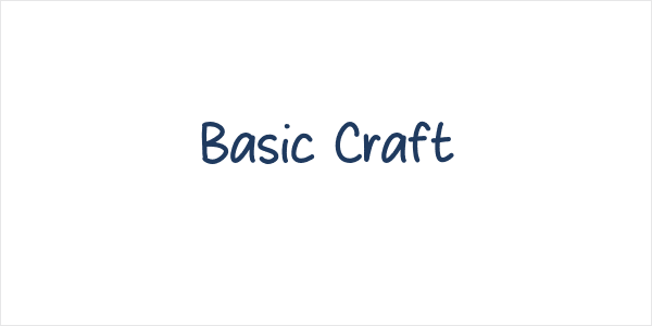 Basic Craft Logo