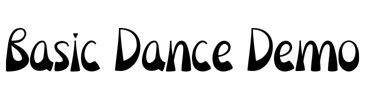 Basic Dance Demo Font - FFonts.net