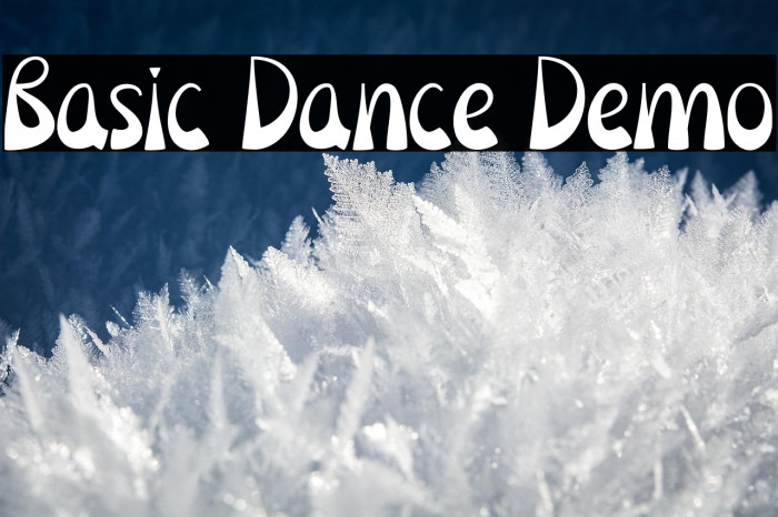 Basic Dance Demo Example 2