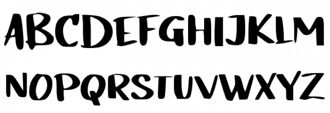 Basic Drawing Шрифта ВЕРХНИЙ
