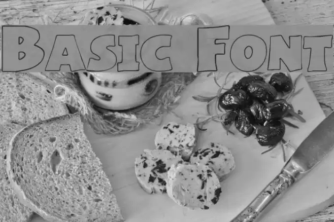 Basic Font फ़ॉन्ट examples