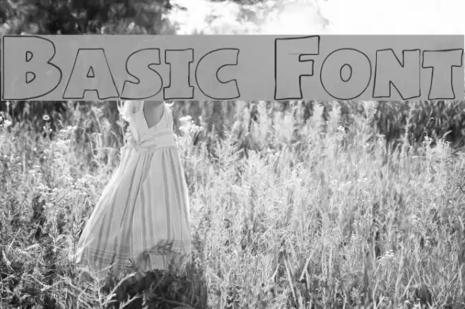 Basic Font फ़ॉन्ट examples