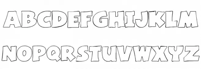 Basic Font फ़ॉन्ट लोअरकेस