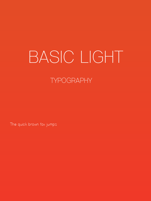 Basic Light Poster