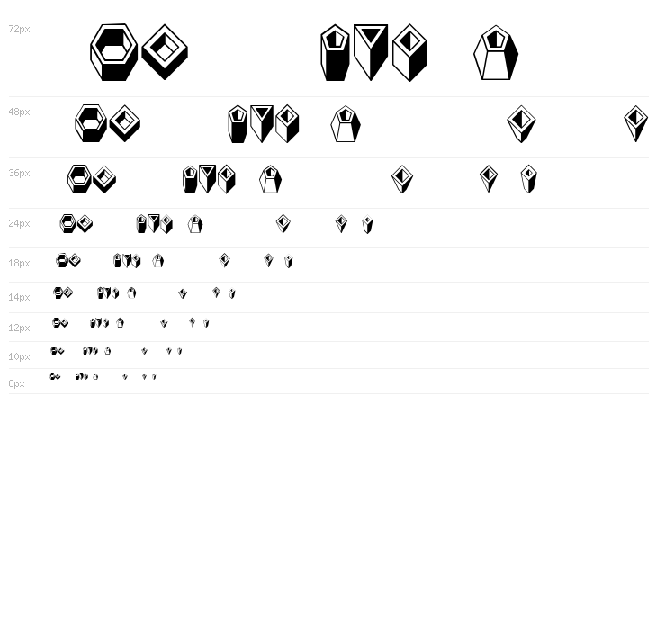 Basic Objects Regular Waterfall