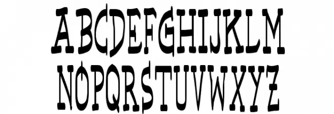 Basic Space Шрифта ВЕРХНИЙ