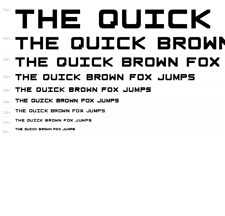 Basic Square 7 Solid Waterfall