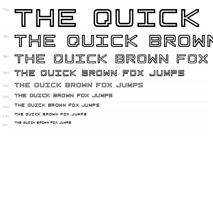 Basic Square 7 Waterfall