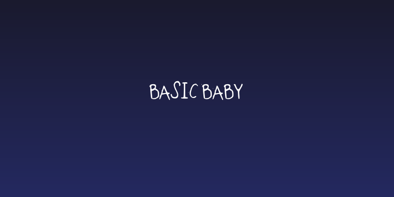 BasicBaby Social Header
