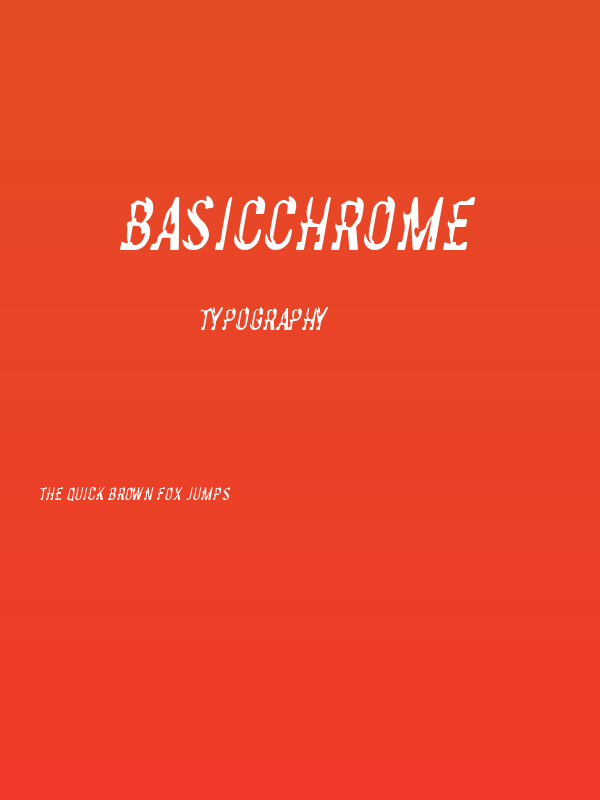 BasicChrome Poster