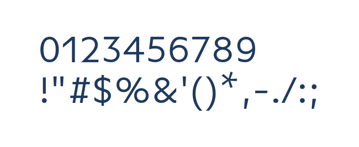 BasicGothicOT Other Characters