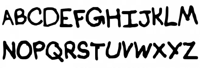 BasicHandwritingDefault Schriftart Groß