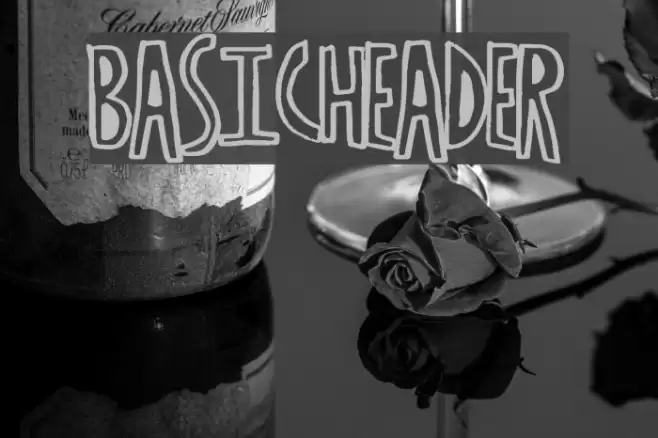 BasicHeader Schriftart examples