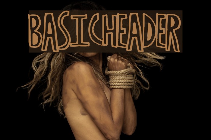 BasicHeader Schriftart examples