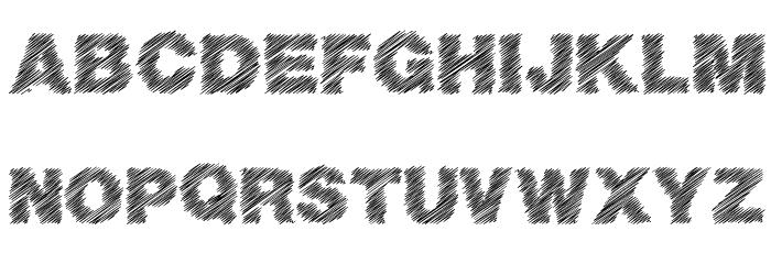 BasicScratch Font LOWERCASE