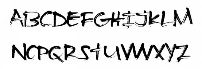 BasicSharpie Fuentes MAYÚSCULAS