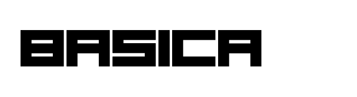 Basica 2.0 Font