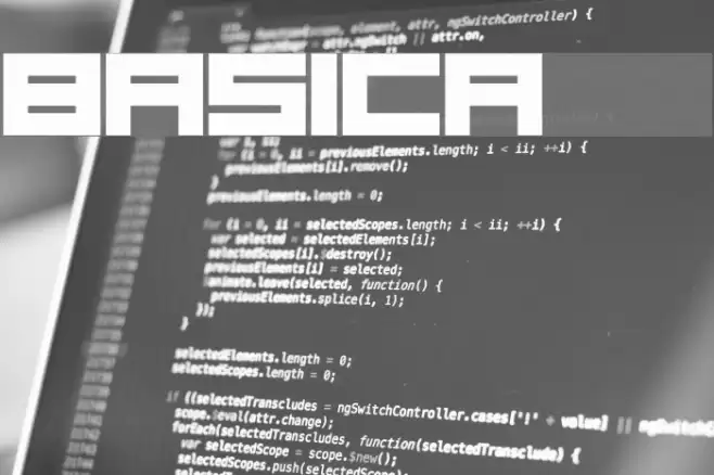 Basica 2.0 Font examples
