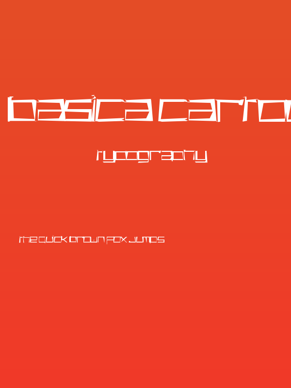 Basica Cartoon Poster