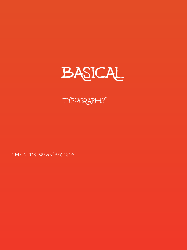 Basical Poster