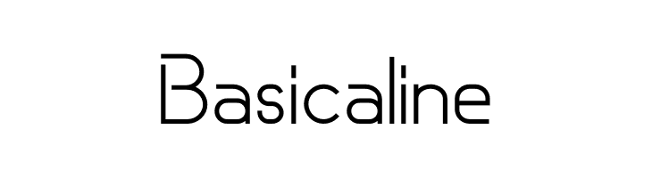 Basicaline फ़ॉन्ट