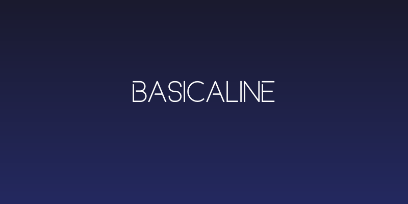 Basicaline Social Header