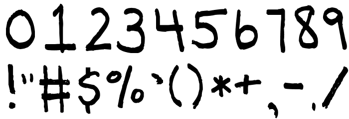 Basically Functional Font OTHER CHARS