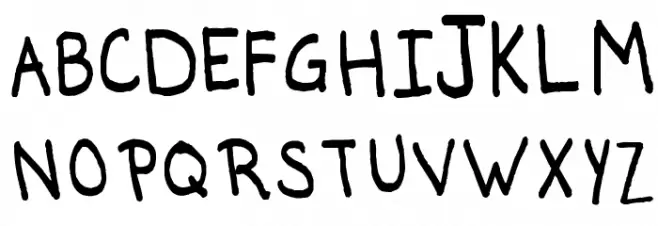 Basically Functional フォント 大文字