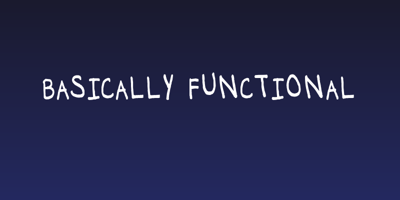 Basically Functional Social Header