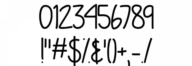 Basically Yes Font Alte caractere