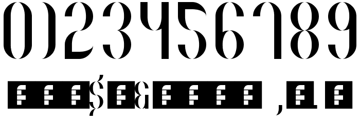 Basico 1983 Regular Font OTHER CHARS