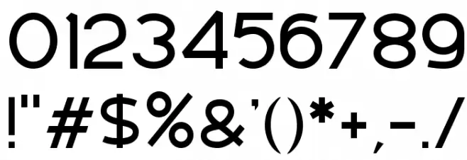 Basico Font OTHER CHARS