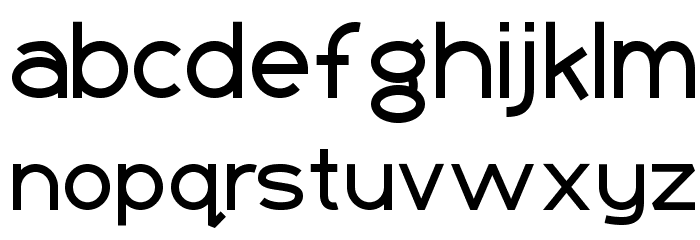 Basico Font LOWERCASE