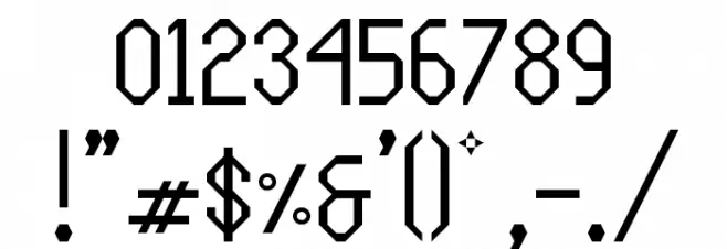 Basil Gothic NBP Regular Font OTHER CHARS